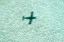 Anegada Aerial Photo
Our shadow in the sea.