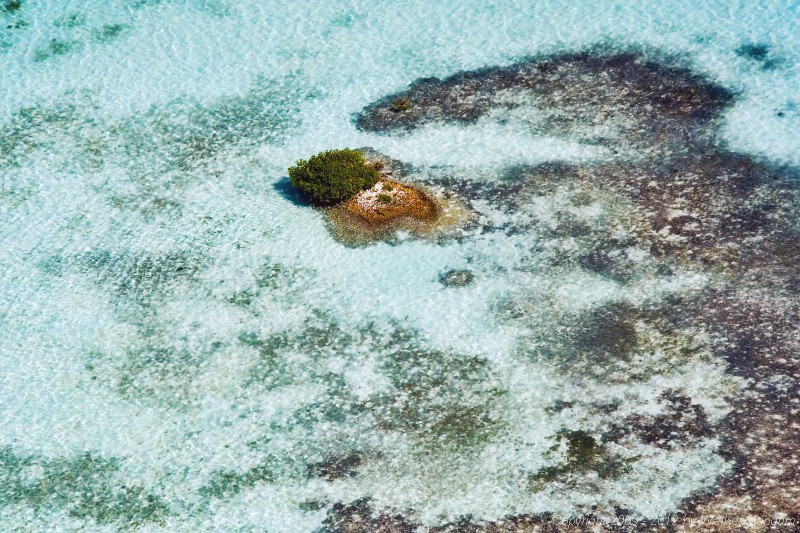 Anegada Aerial Photo
Conch shell mound.