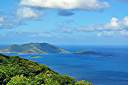 View of Jost Van Dyke, Sandy Cay, And Little Jost Van Dyke from Tortola from Windy Hill.