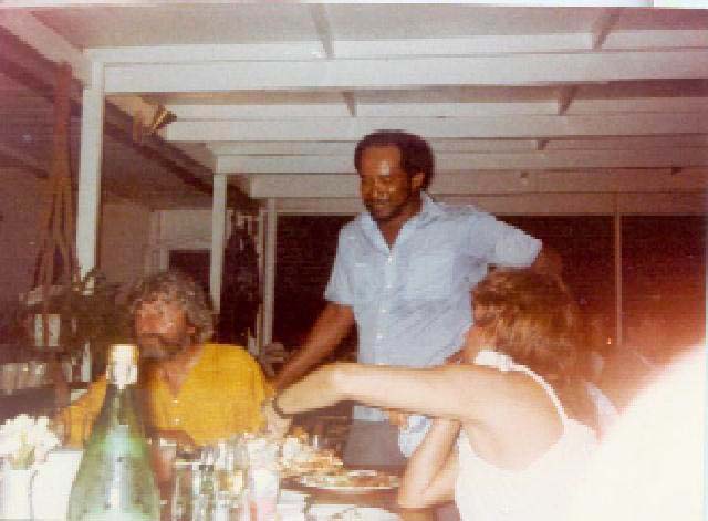 Lowell with Jean-Michel Cousteau